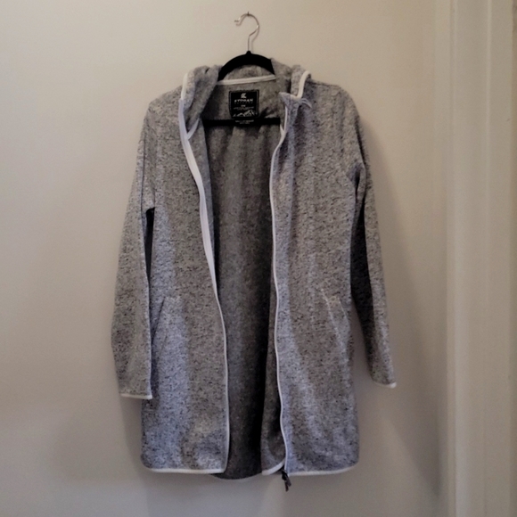 Tunic length zip up sweater - Picture 1 of 3